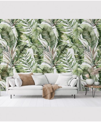 Wallpaper Leaves of jungle