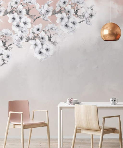 Wallpaper Apple blossom tree foto tapeta