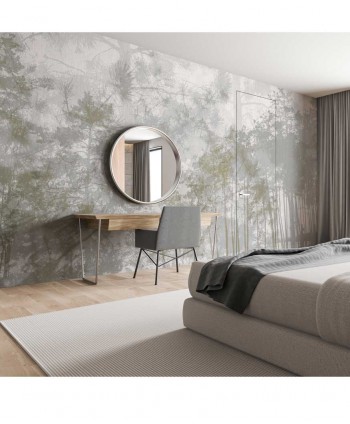 Wallpaper Forest (grey)
