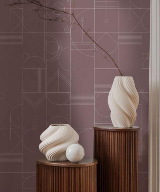 Tapeta na wymiar Wallpaper Harmony of lines Wallpaper Harmony of lines foto tapeta